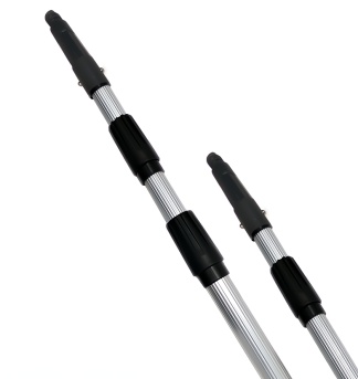 HD Telescopic Pole 2 Sections Up to 8'
